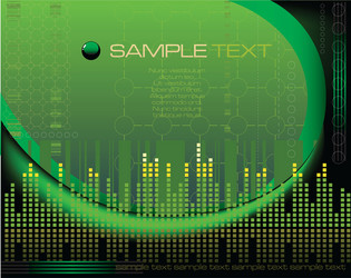 Modern Tech Abstract Background vector image