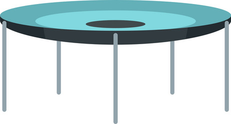 Playground trampoline icon isometric style Vector Image
