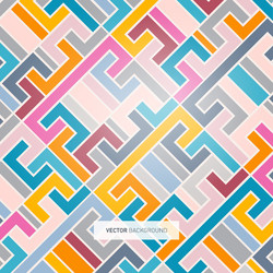 abstract retro colorful light background vector image