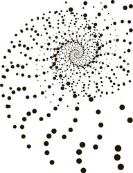 Abstract Technology Vortex vector image