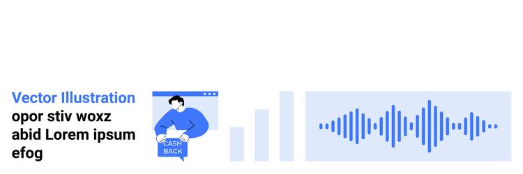 blue icon of person in front a computer vector image