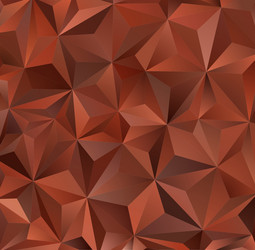 Geometric Brown Triangle Pattern vector image