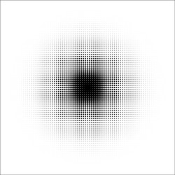 retro style dotwork background abstract vector image