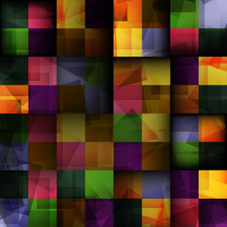 abstract square seamless background vector image