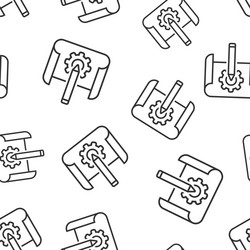 prototype icon in flat style startup on white vector image