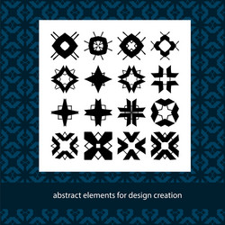 basic form templates for background and scrapbook vector image