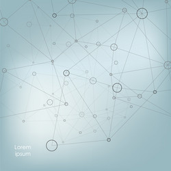 communication abstract network background vector image
