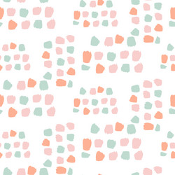 pastel color dots abstract seamless pattern vector image