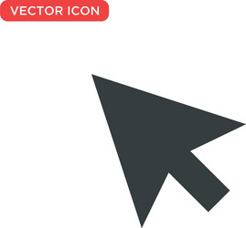 pointer cursor icon design vector image