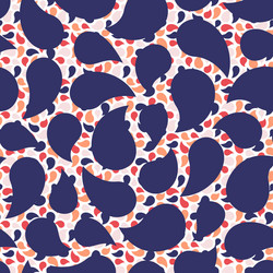 abstract colorful shape seamless pattern vector image