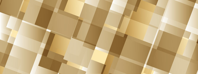 abstract pattern squares in brown and orange vector image