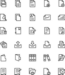 files and folders 4 vector image