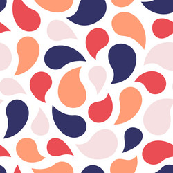 abstract colorful shape seamless pattern vector image