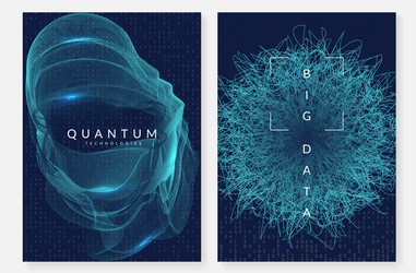 big data background technology for visualization vector image