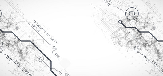 abstract background on technological vector image