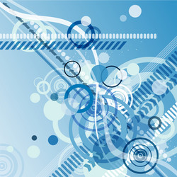 retro abstract background vector image