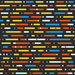 abstract seamless pattern different color vector image