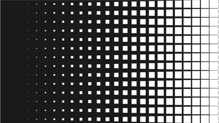 Retro Halftone Square Pattern vector image