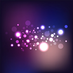 light bokeh abstract background vector image
