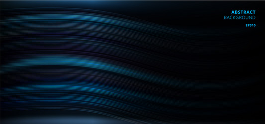 Abstract Light & Curve Background vector image