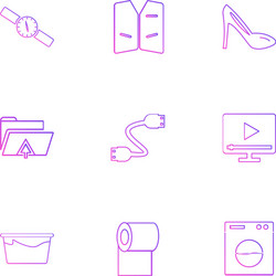 files file type windows os documents vector image