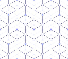 seamless pattern of triangles and rhombuses vector image