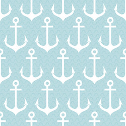 seamless pattern with anchors vector