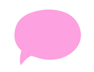 chat speech bubble message text cloud shape vector image