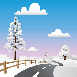 Country landscape Royalty Free Vector Image - VectorStock