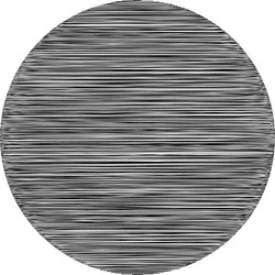 circle with scribble sketch doodle effect pattern vector image
