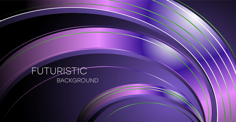 abstract background with dynamic curved lines vector image