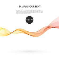 abstract colorful background with wave vector image