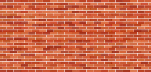 brick wall background red and brown texture vector