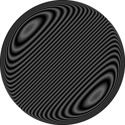 circle with scribble sketch doodle effect pattern vector image