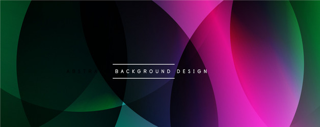 dynamic trendy simple fluid color gradient vector image