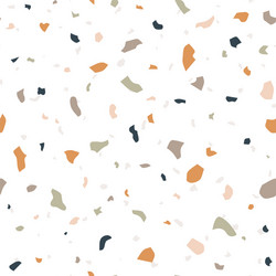 Terrazzo flooring seamless pattern Royalty Free Vector Image