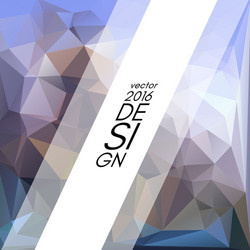 geometric triangular abstract background vector image