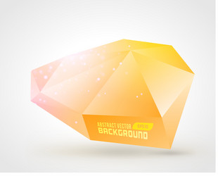 abstract geometric 3d shape color background vector image