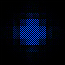 abstract halftone heart pattern background vector image