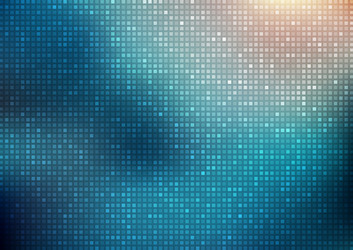 modern tech background with halftone squares vector image