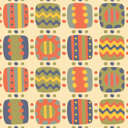 seamless abstract bright patterns of elements vector image