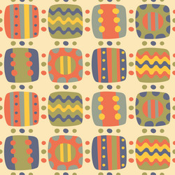 Seamless abstract bright patterns of elements vector