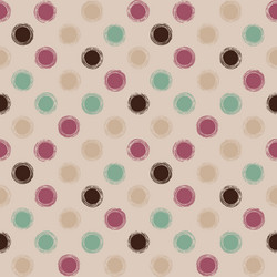 seamless pattern in retro style vector image