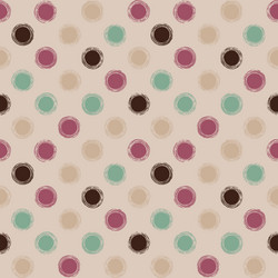 seamless pattern in retro style vector