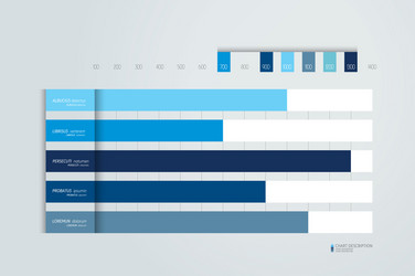 flat chart graph scheme simply color editable vector