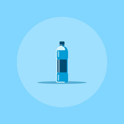 Water bottle icon vector