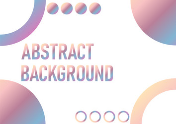 abstract background with gradient and modern vector image