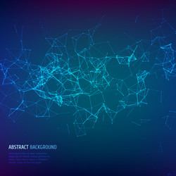 Complex Particle Network vector image