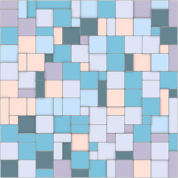 geometric pattern with color rectangle vector image