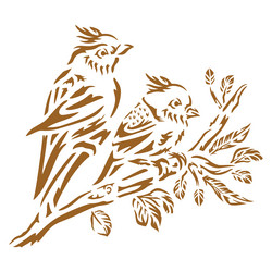 Printable Bird Stencils